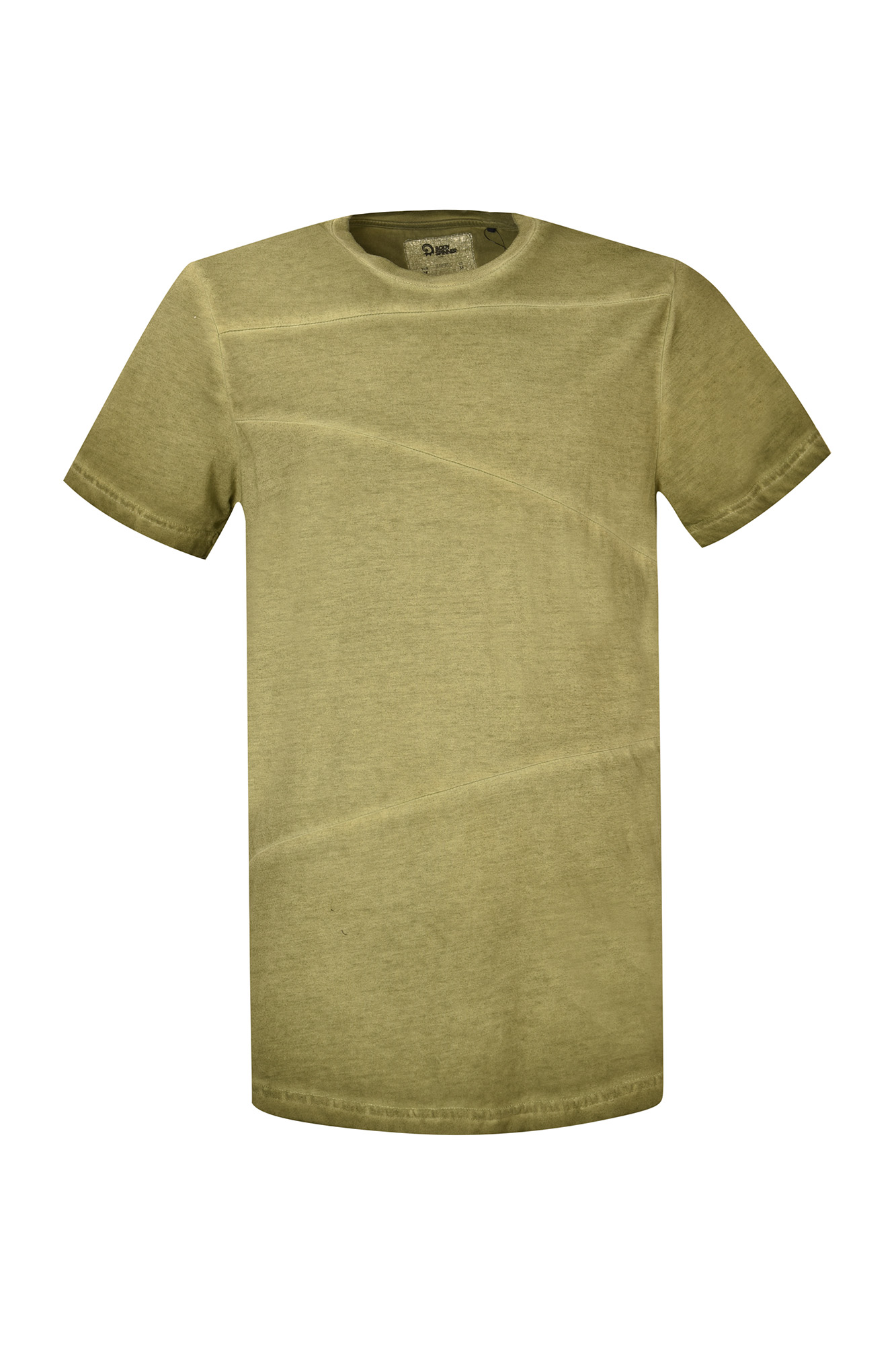 تی شرت یقه گرد آستین کوتاه 4 تیکه رنگرزی شده
