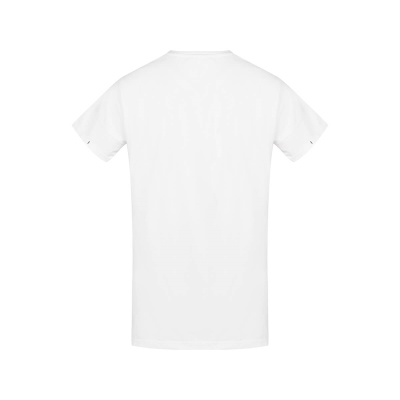 تی شرت یقه گرد سفید اور سایز
