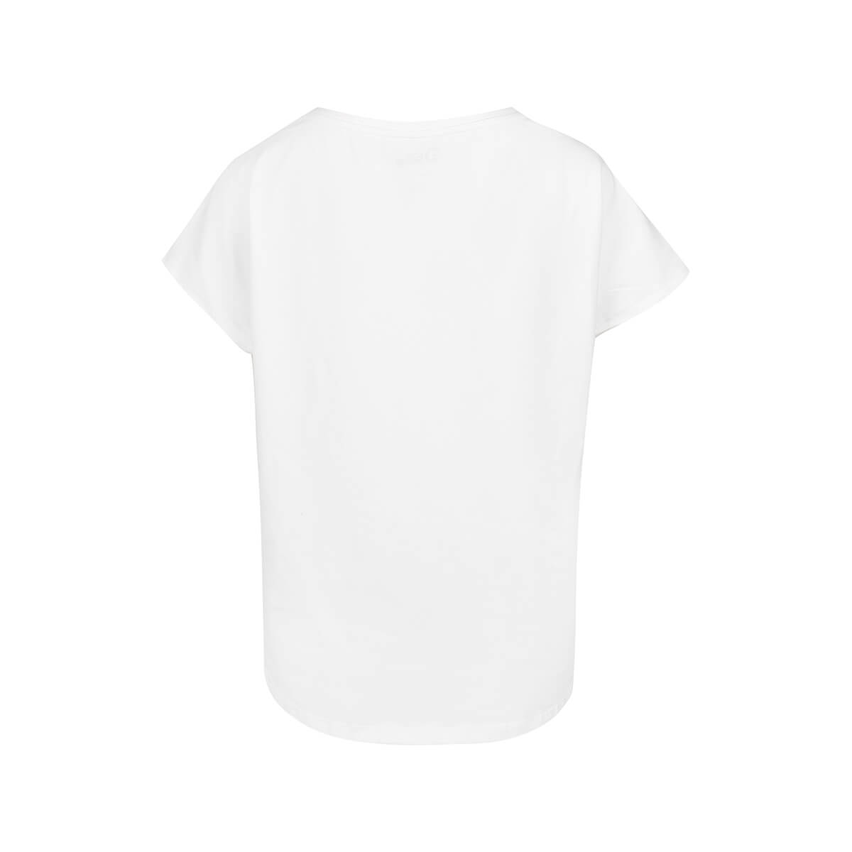 تی شرت یقه گرد چاپی زنانه