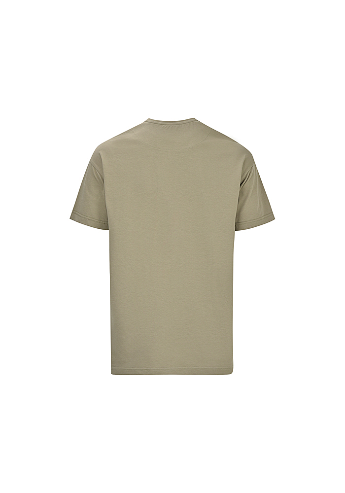 تی شرت مردانه آستین کوتاه برشدار چاپی