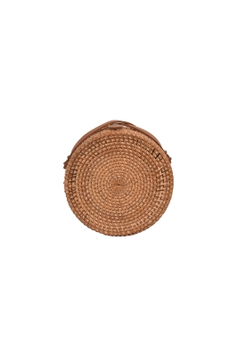 کیف دوشی حصیری طرحدار
