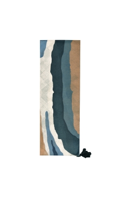 شال طرحدار زمستانه