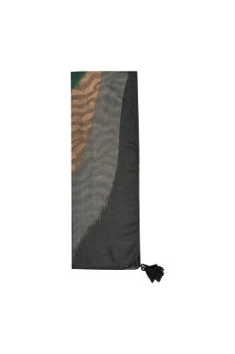شال طرحدار زمستانه