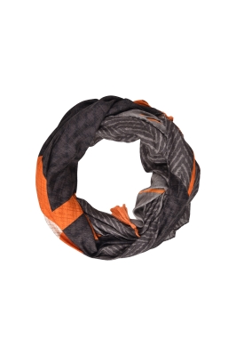 شال طرحدار زمستانه