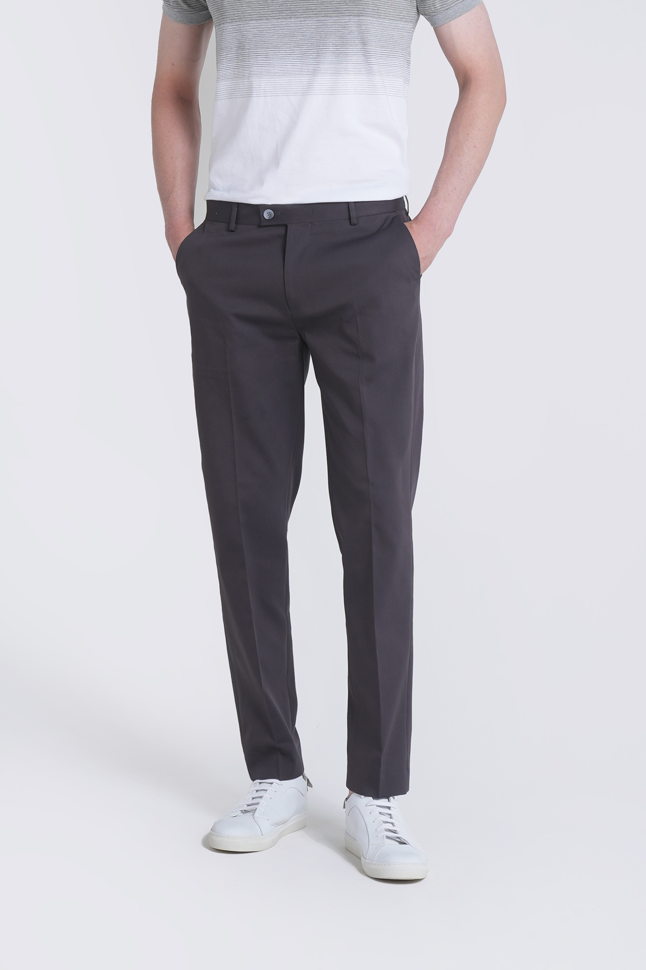 شلوار پارچه ای رگولار فیت فروشگاه اینترنتی بادی اسپینر