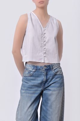 تاپ پیراهنی ساده زنانه