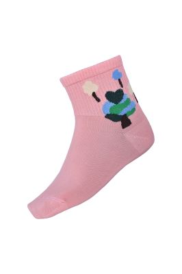 جوراب نیم ساق تکی طرحدار