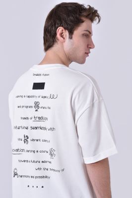 تیشرت آستین کوتاه چاپی