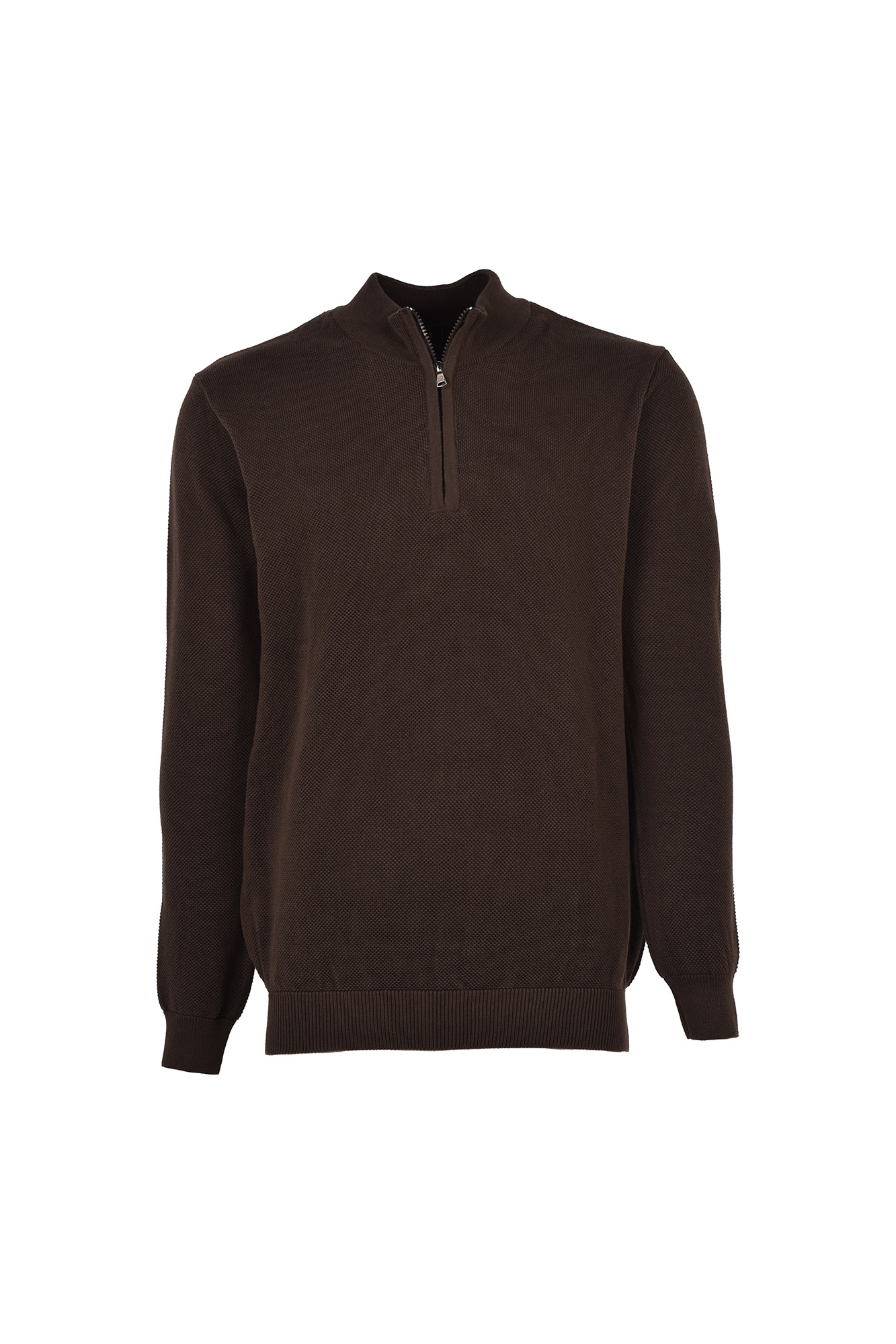 پلیور بافت نیم زیپ