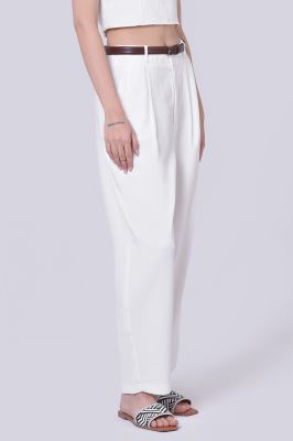 شلوار پارچه ای ساده