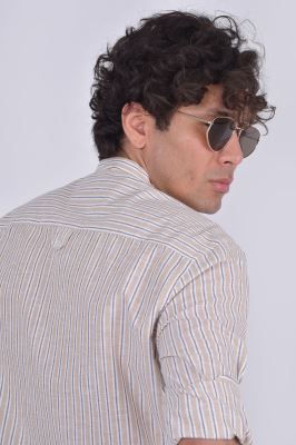 پیراهن آستین بلند لینن