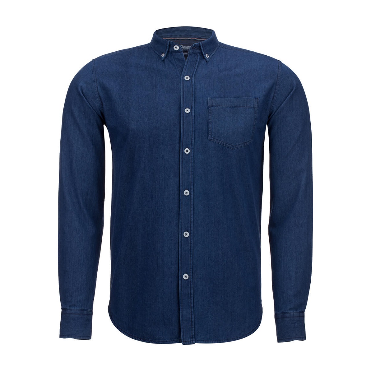 پیراهن جین تک جیب اسلیم فیت