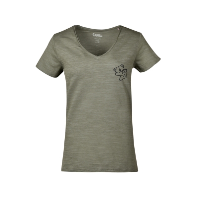 تی شرت اسلپ یقه هفت آستین کوتاه