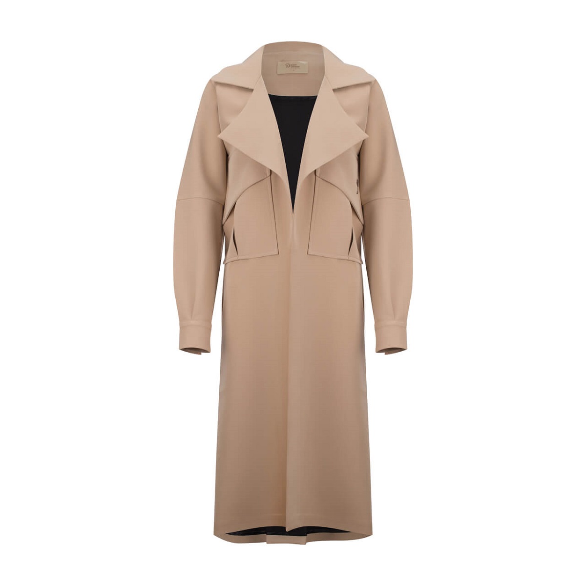 مانتو دوجیب یقه پهن