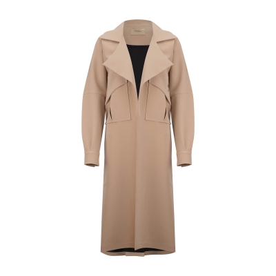 مانتو دوجیب یقه پهن