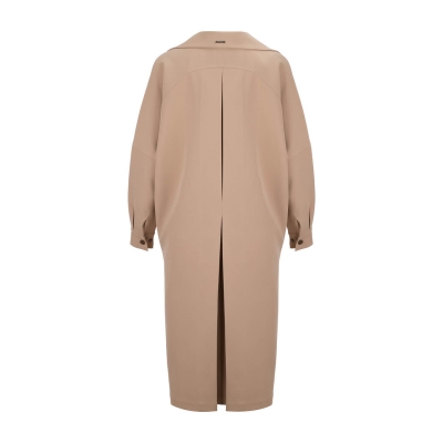 مانتو دوجیب یقه پهن