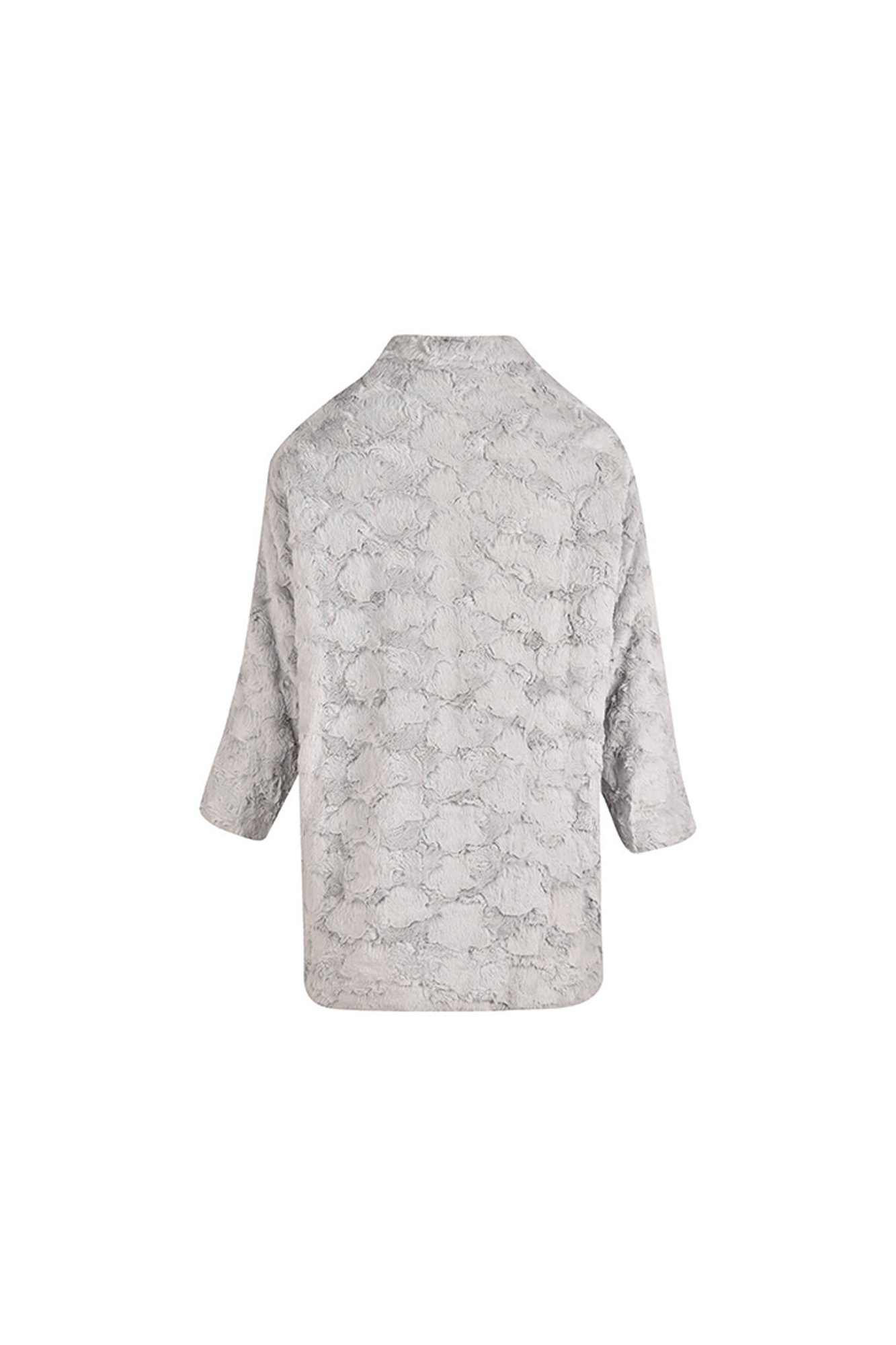 پالتو خز دار طوسی