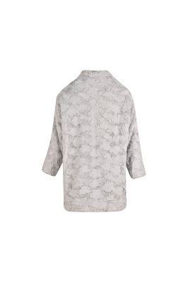 پالتو خز دار طوسی