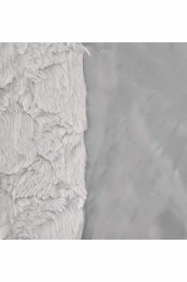 پالتو خز دار طوسی