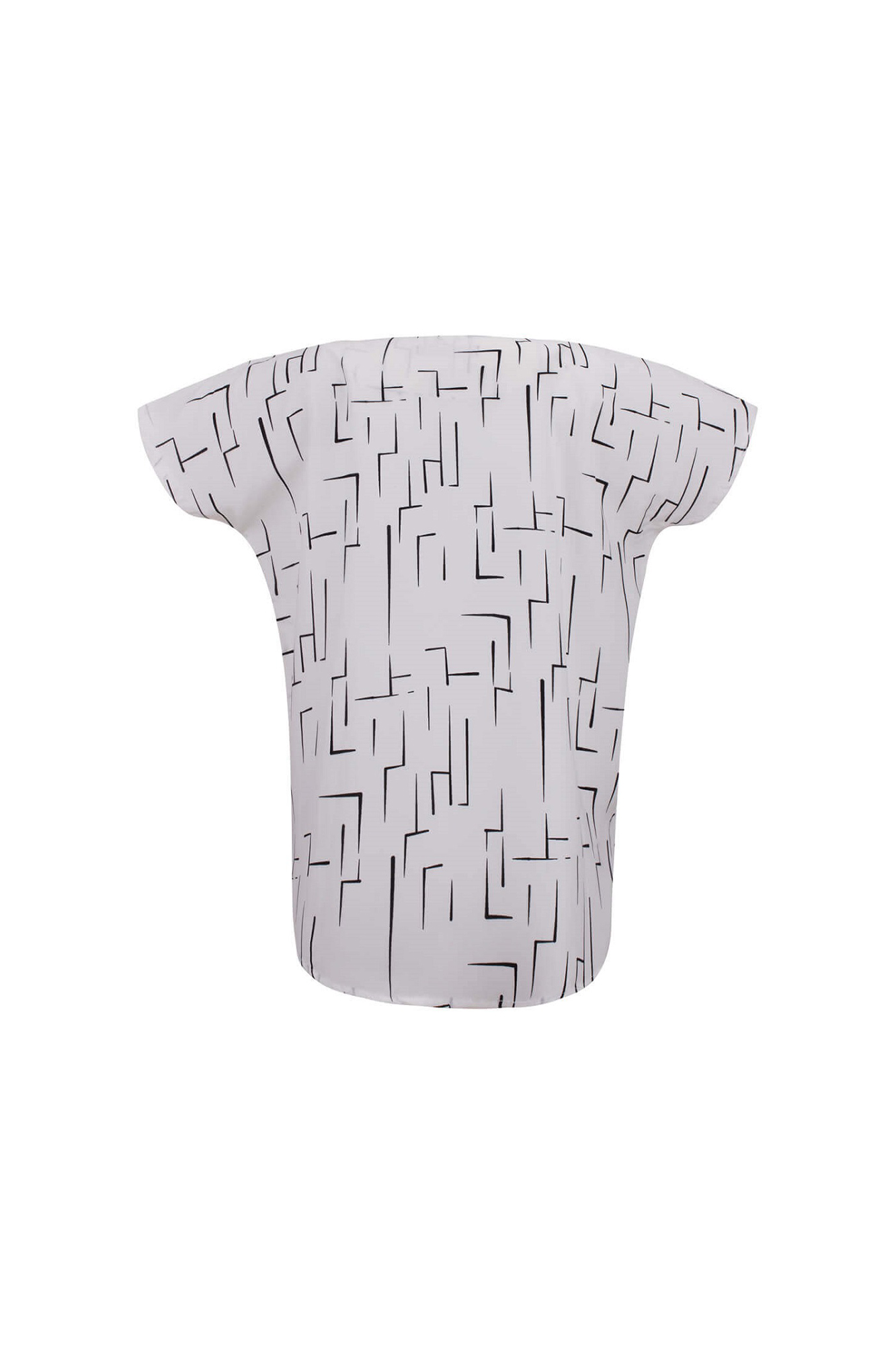 تی شرت پشت بلند دو طرحی