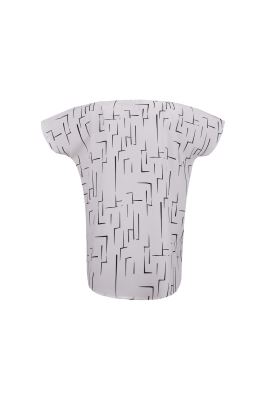 تی شرت پشت بلند دو طرحی