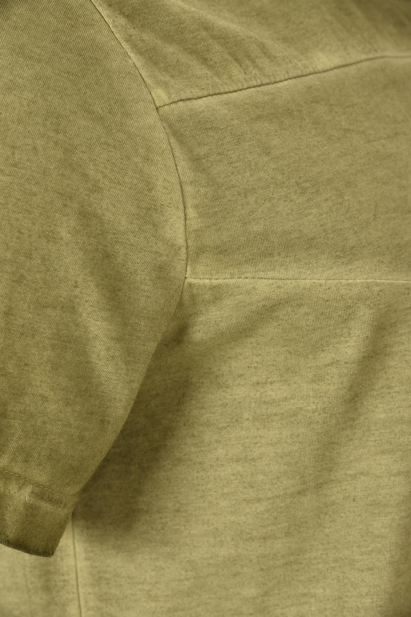 تی شرت یقه گرد آستین کوتاه 4 تیکه رنگرزی شده