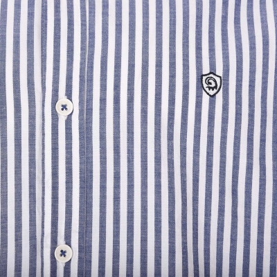 پیراهن راه راه یقه دار اسلیم