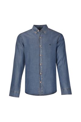 پیراهن جین یقه دار اسلیم