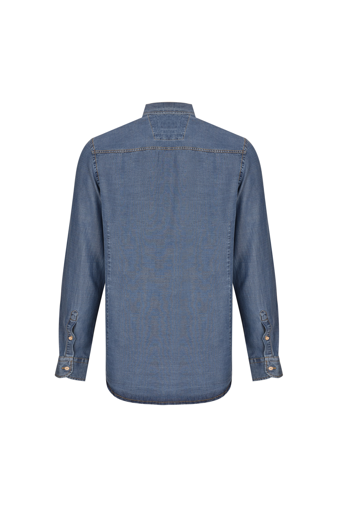 پیراهن جین یقه دار اسلیم