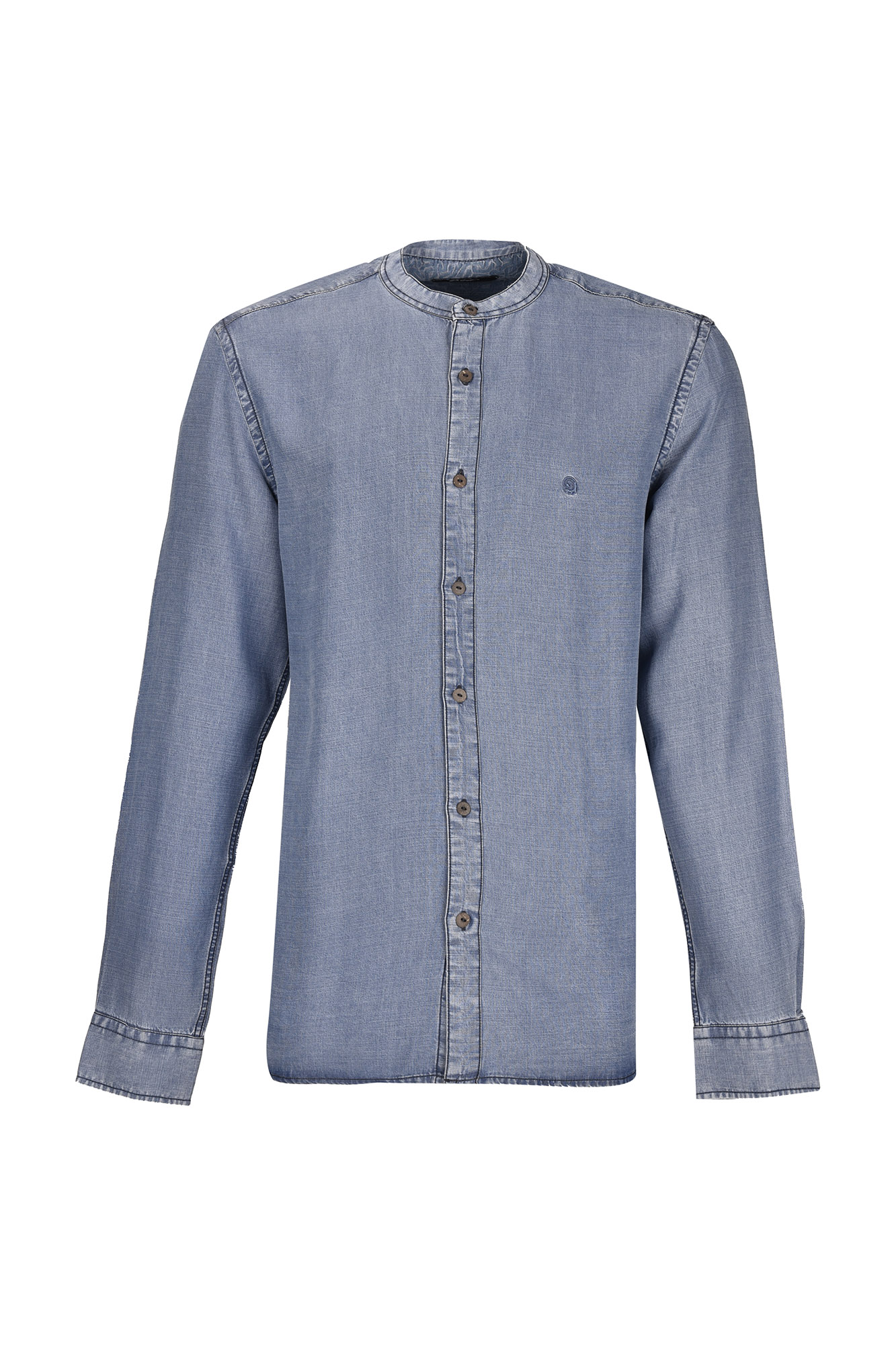 پیراهن جین یقه فرنچ تنسل