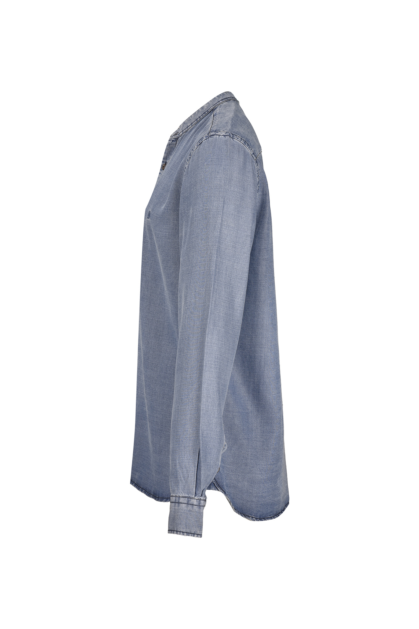 پیراهن جین یقه فرنچ تنسل