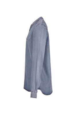 پیراهن جین یقه فرنچ تنسل