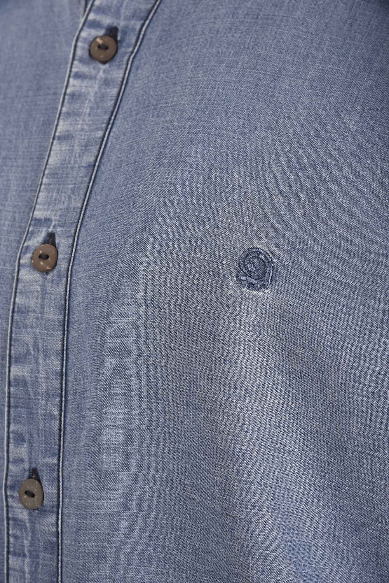 پیراهن جین یقه فرنچ تنسل