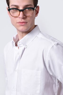 پیراهن آستین کوتاه آکسفورد