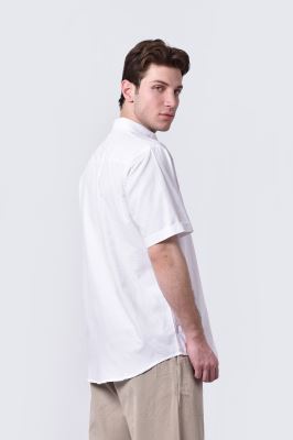 پیراهن آستین کوتاه آکسفورد