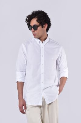 پیراهن آکسفورد آستین بلند اسلیم