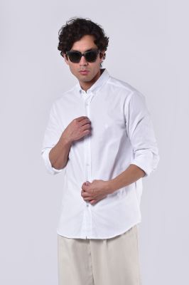 پیراهن آکسفورد آستین بلند اسلیم