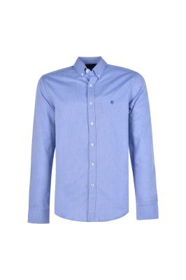 پیراهن آکسفورد آستین بلند اسلیم