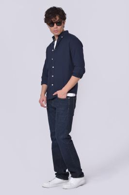 پیراهن آکسفورد آستین بلند اسلیم