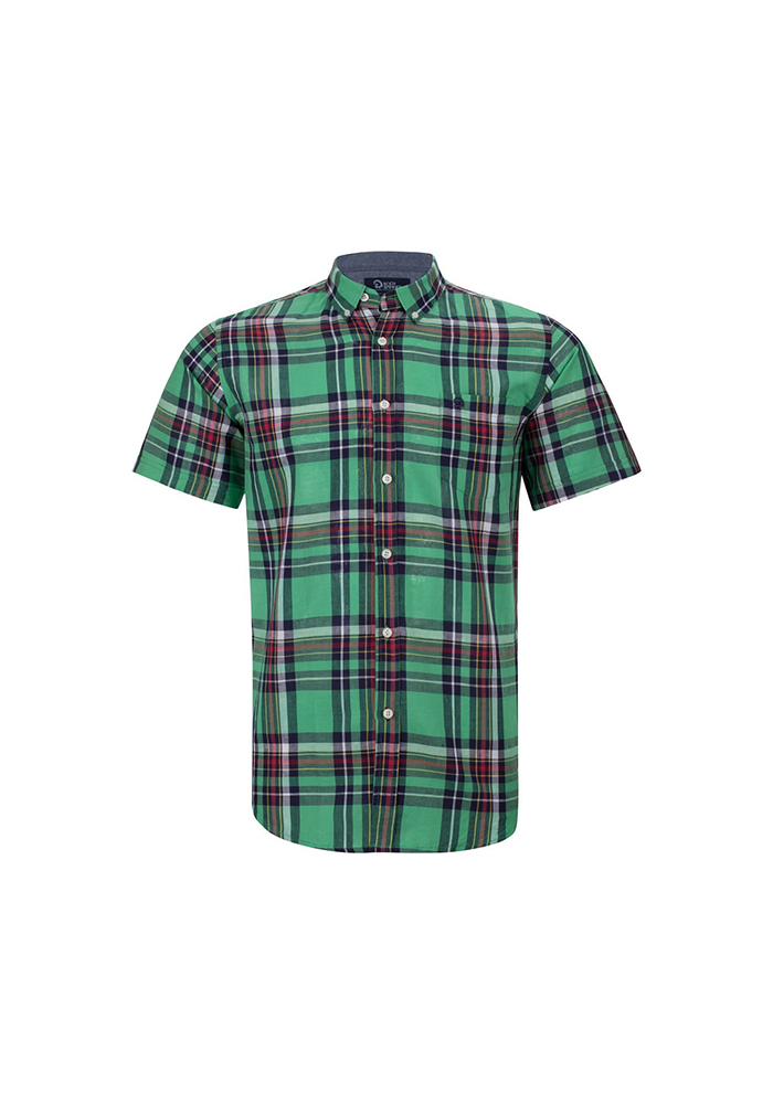 پیراهن آستین کوتاه چهار خانه