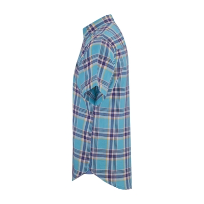 پیراهن آستین کوتاه چهار خانه