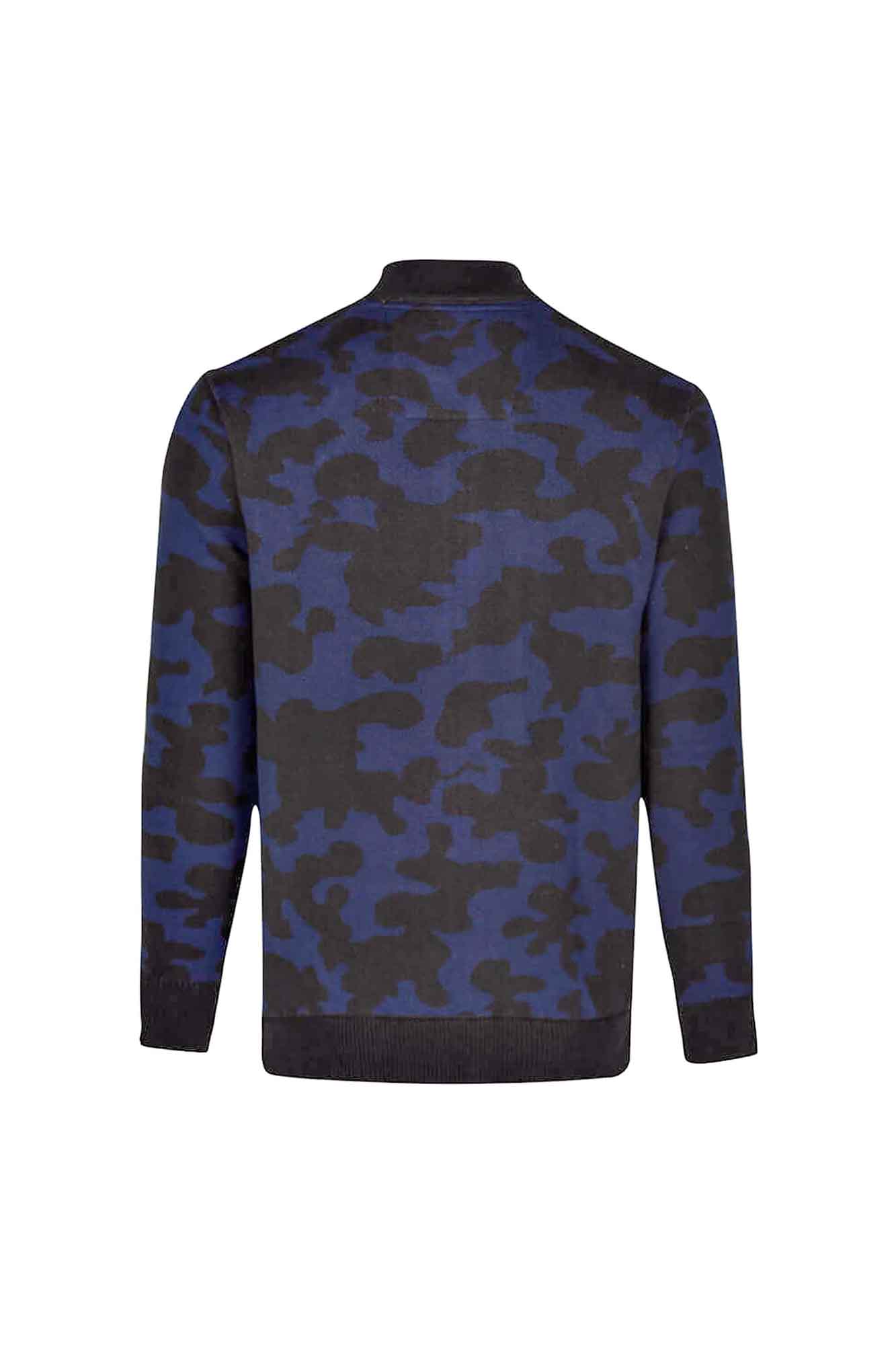 ژاکت زیپ دار بافت دورو