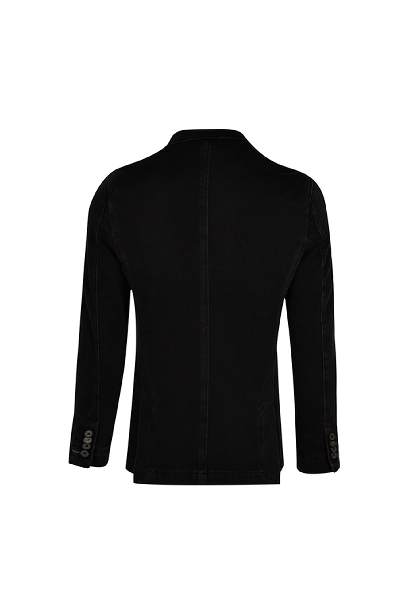 کت مردانه نیم آستر دو چاک یقه حاکم دنیم