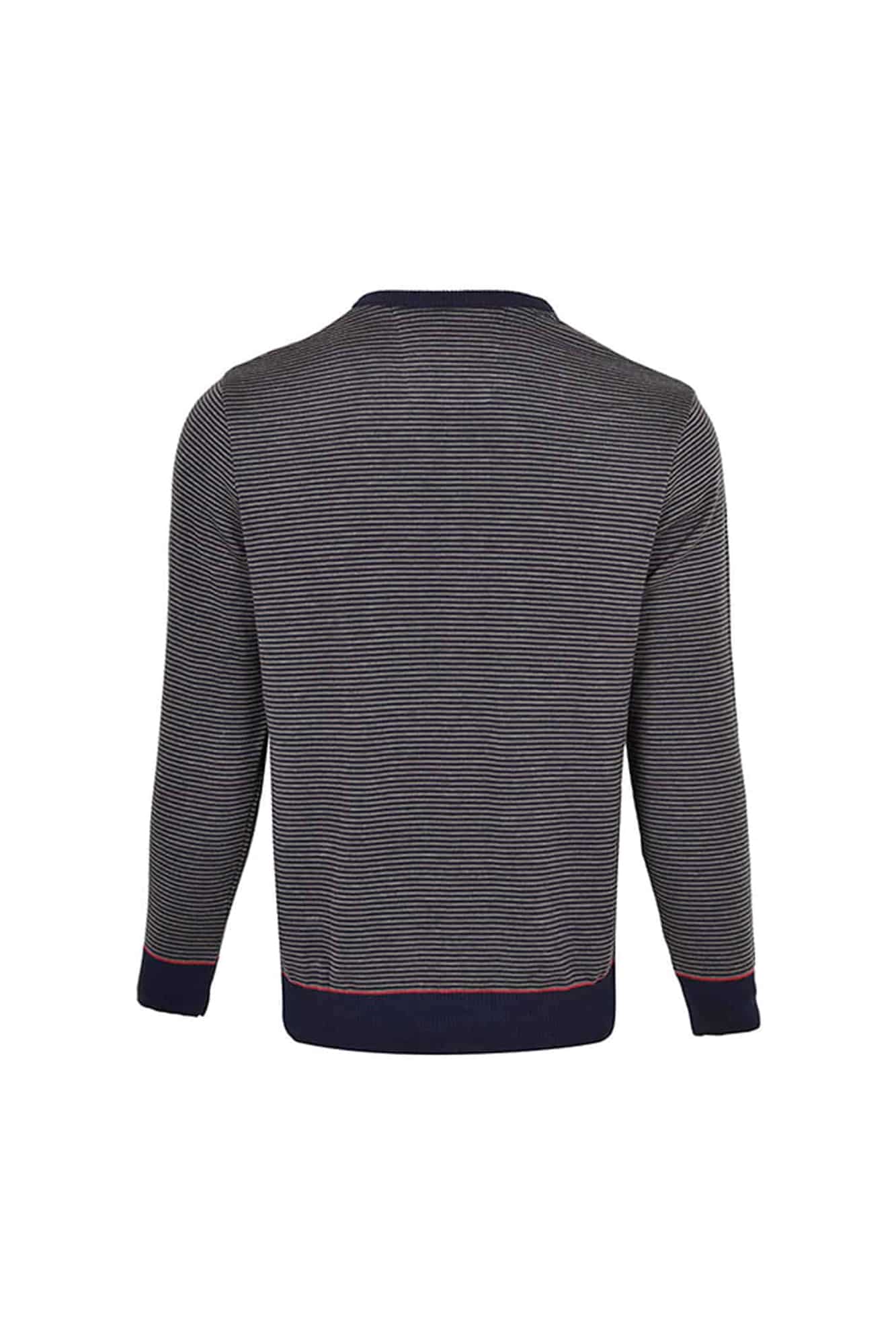 بافت یقه گرد تمام رینگر slim fit