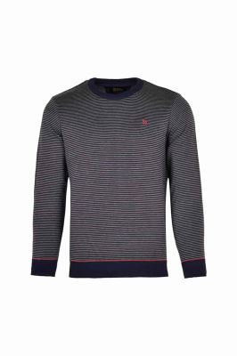 بافت یقه گرد تمام رینگر slim fit