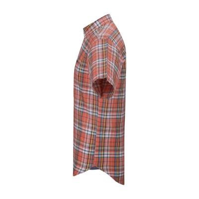 پیراهن آستین کوتاه چهار خانه