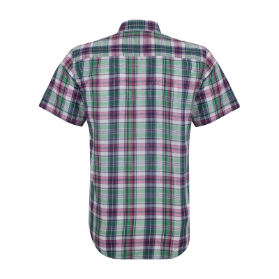 پیراهن آستین کوتاه چهار خانه