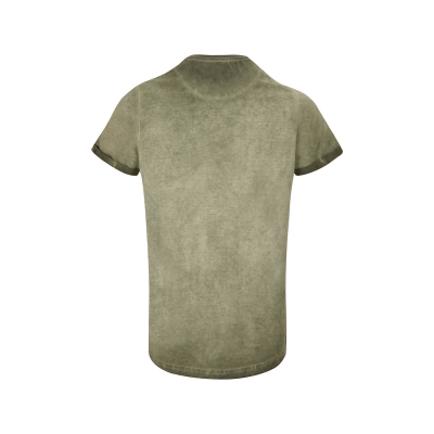 تی شرت یقه گرد قاپک باریک آستین دوبل دمپا هلال