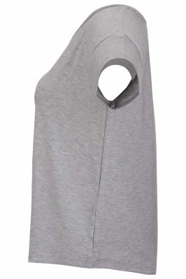 تی شرت یقه گرد آستین چاپی