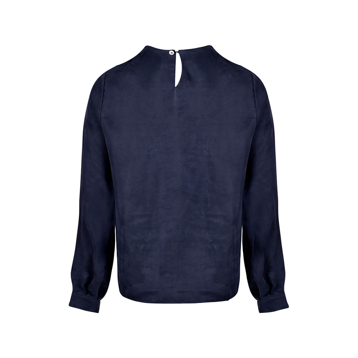 بلوز یقه گرد آستین چاک دار